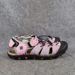 Dream Pairs Shoes Kids 2 Sandals Closed Toe Outdoor Casual Active Sport Pink